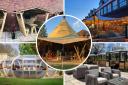 Restaurants and pubs in Bucks with outdoor igloos, pods or marquees