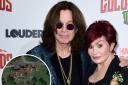 Ozzy and Sharon Osbourne. Main photo by PA