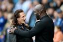 This weekend's match between Wycombe Wanderers and Sheffield Wednesday will see Gareth Ainsworth (left) and Darren Moore (right) face each other as managers for the sixth time