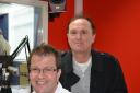 Martin Kinch (behind) and Mark Withey (in front) have been at Stoke Mandeville Hospital Radio since 1979 and 1988 (SMHR)