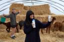TV's Claudia Winkleman shoots hair campaign with TikTok viral Bucks farmer