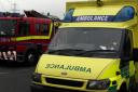 Man is treated after car fire closes A-road in Buckinghamshire