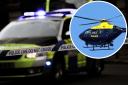 Helicopter called in to assist in police pursuit of teenager in stolen car