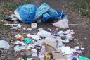 'Depressingly familiar sight': Fly-tipper dumps waste on footpath