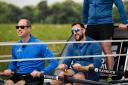 Prince William sets sail on Bucks lake with Royal Navy rowers