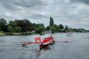 WATCH: Swan Uppers arrive to Buckinghamshire on River Thames