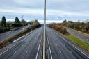 A picture of the M40 when it closed