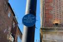 The plaque has been up in High Wycombe since May this year