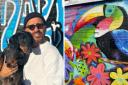 Colourful mural cheers up 'dirty corner' of Bucks town