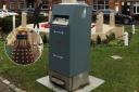 Residents slam placement of bin that 'looks like a Dalek' next to war memorial