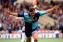 Simon Garner spent two years at Adams Park and scored in the 1994 Division 3 play-off final against Preston North End. Wanderers won 4-2 to secure a play in the third tier for the first time