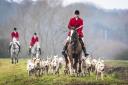 Members of the Grove and Rufford Hunt, formed in 1952, near Bawtry in South Yorkshire.
