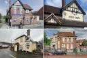 The Beaconsfield Arms (top left), the Happy Union (top right), the Derehams Inn (bottom left) and the Junction (bottom right) have all shut since 2018