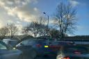 There was heavy congestion in High Wycombe and Loudwater this morning (January 22)