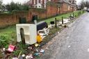 Dumped waste in Windsor End