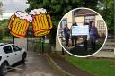 'Raising a glass!': Local brewery donates £6k to Bucks wildlife hospital