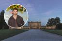 'Appropriate backdrop': Bridgerton actor poses at Bucks hotel ahead of new series