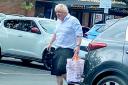 Boris Johnson spotted shopping at B&M