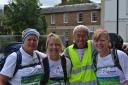 David Coles with fellow fundraisers at the 2012 Three Peaks Challenge