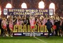 Wigan stunned Penrith to win the World Club Challenge on Saturday night (Jess Hornby/PA)