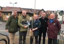 Dominic Grieve and canvassers in Burnham