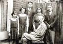 Ramsay MacDonald and his children circa 1920