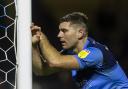 Sam Vokes (pictured against Portsmouth in November 2021) had several good chances to score in the loss against Plymouth (PA)