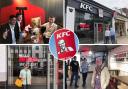 The Amersham KFC will be open seven days a week (Centre image: PA Images).