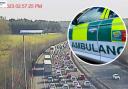 Boy, 12, taken to hospital with serious head injury after M40 crash