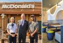 McDonald's in Bucks town unveils futuristic new look