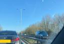 Three cars reportedly involved in crash on M40 near High Wycombe