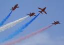 The Red Arrows will take part in displays across the UK this summer