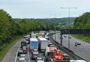 There were several delays on the M40 after a two-car smash on May 22
