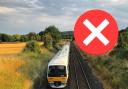 Train disruption warning after blocked railway tracks