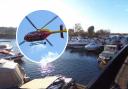 Air ambulance dispatched after 'critical' incident at Bucks marina
