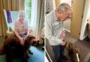 Therapy dog spreads love to pet owners at care home