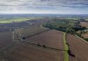 The farmland where Rosefield Solar Farm is planned for