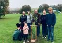 'A piece of him will be here forever': Family plant tree in memory of local 'hero'