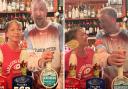 TV comedian spotted pouring pints in Bucks pub