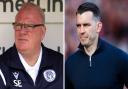 Steve Evans (left) has faced Wycombe 17 times in his managerial career, whilst Bloomfield has taken on Stevenage twice, winning and one and losing one (PA)