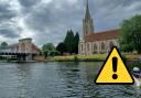 Flood warning on River Thames after water levels rise
