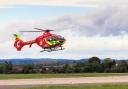 Air ambulance lands in Bucks after 'critical' incident