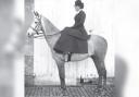 Mrs Thomas William Tyrwhitt-Drake and her favourite horse in 1890.