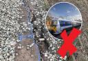 Train passengers warned 'NOT to travel' amid disruption following landslip