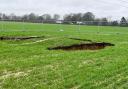 New sinkholes that have appeared above where the HS2 tunnel is being drilled