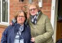 Ruth Plummer (left) and Bridgette Crick (right) are among the residents of South Heath who are worried about the new sinkholes above the HS2 tunnel