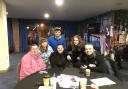 Several people slept over at Adams Park to raise funds for the Wycombe Homeless Connection