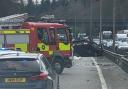 M40 crash leaves man needing immediate emergency care