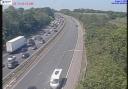 M40 lanes closed due to vehicle fire - live updates
