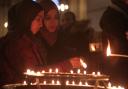 PICTURES: Hundreds join together for 'monumental' vigil following Paris massacre